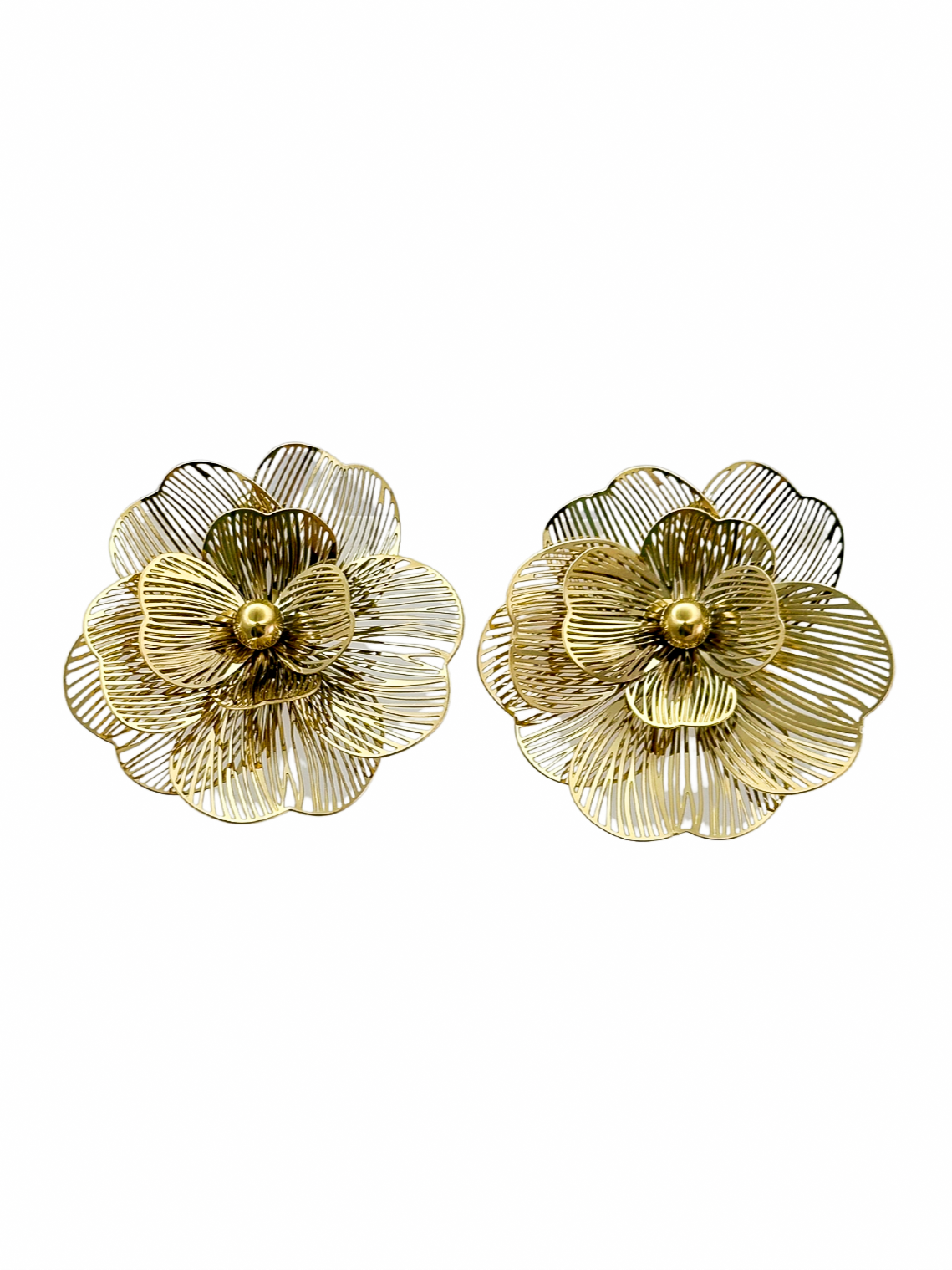 Boucles d'oreilles fleurs
