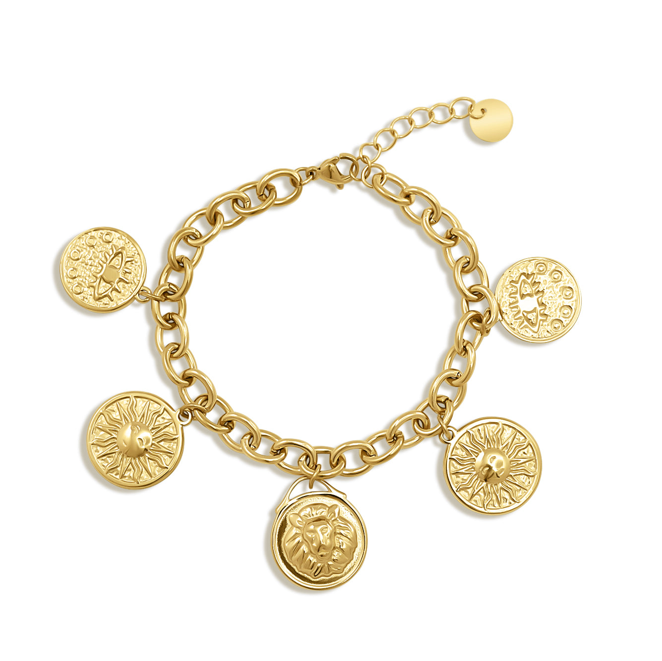 Coin bracelet