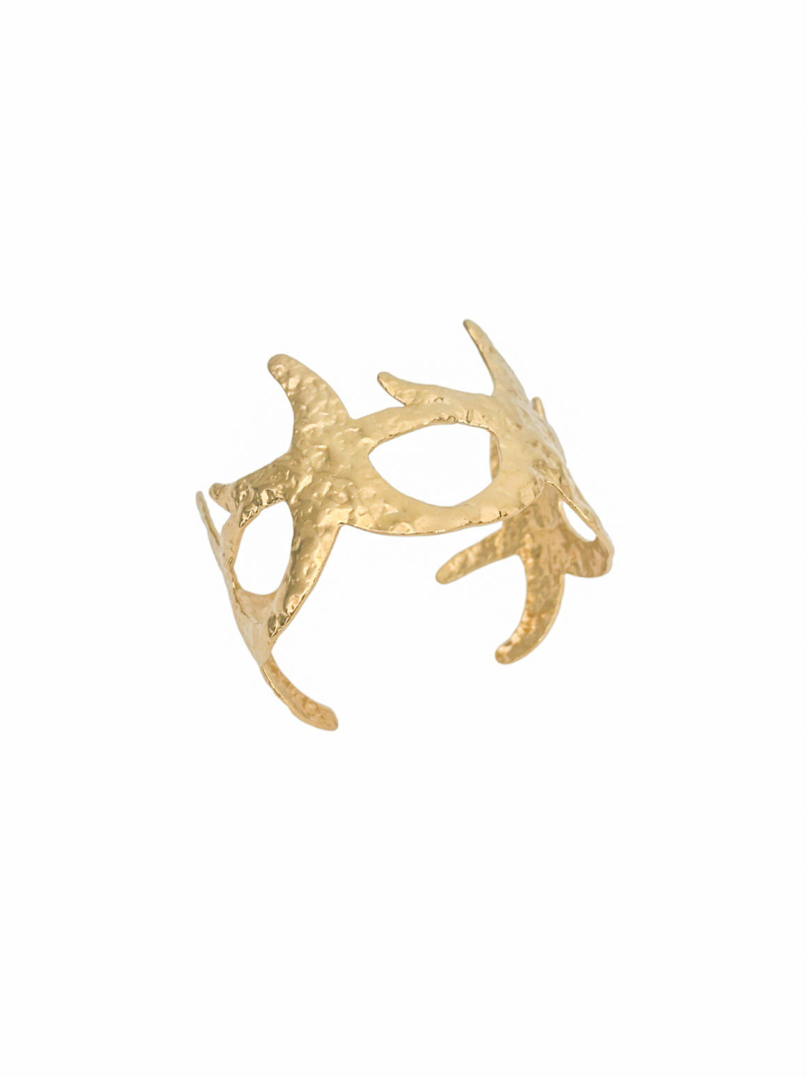 Manchette Doré étoile de mer