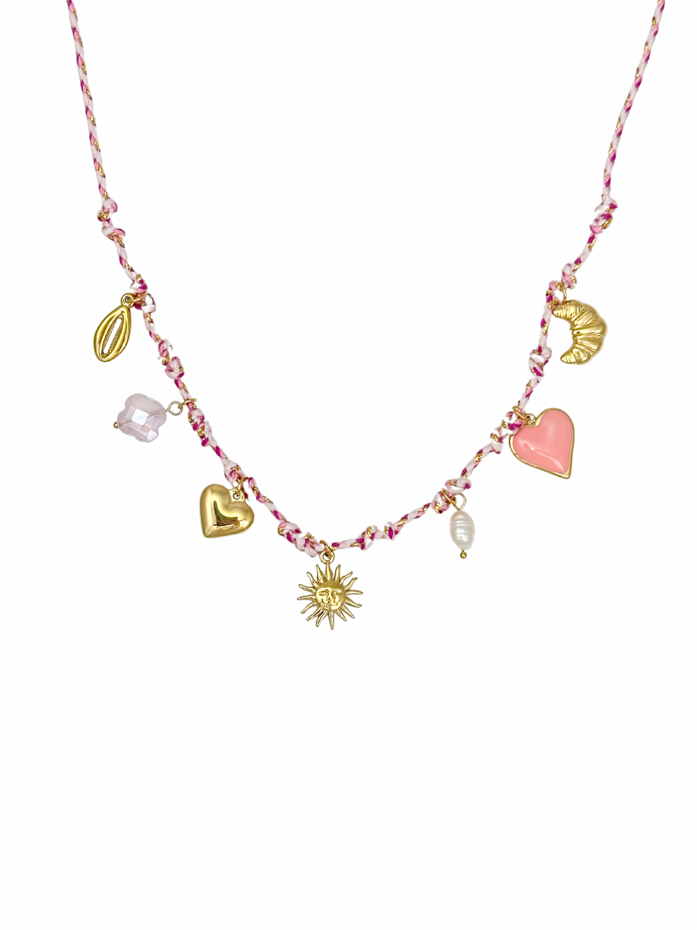 PINK BALI NECKLACE