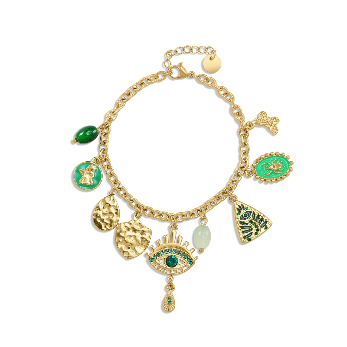 BRACELET JADE VERT