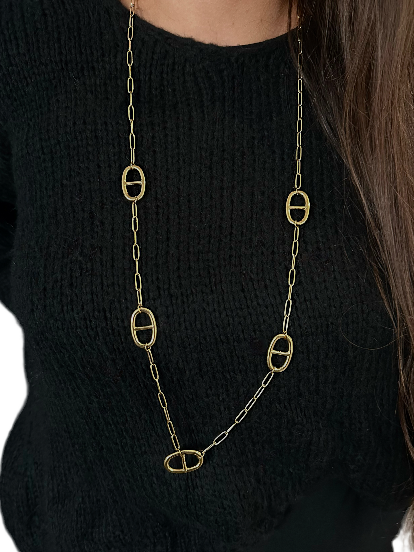 Telma gold necklace