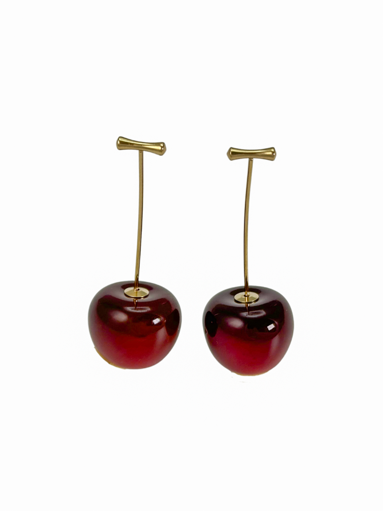 BOUCLES D’OREILLES CERISES