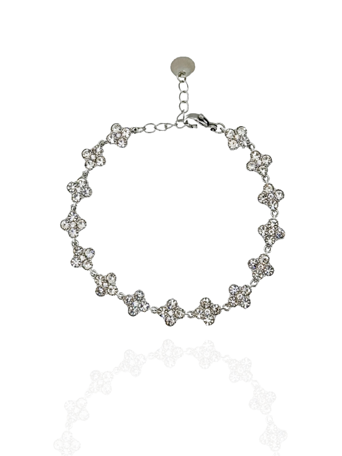 Gold sapphire bracelet