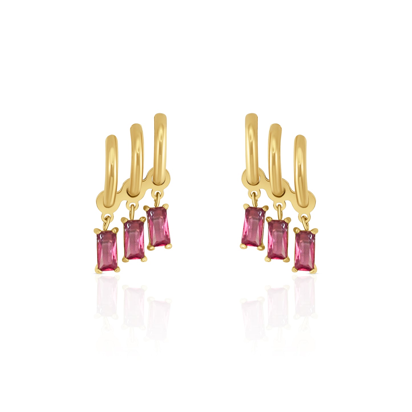 BOUCLES D’OREILLES CRISTA ROSE