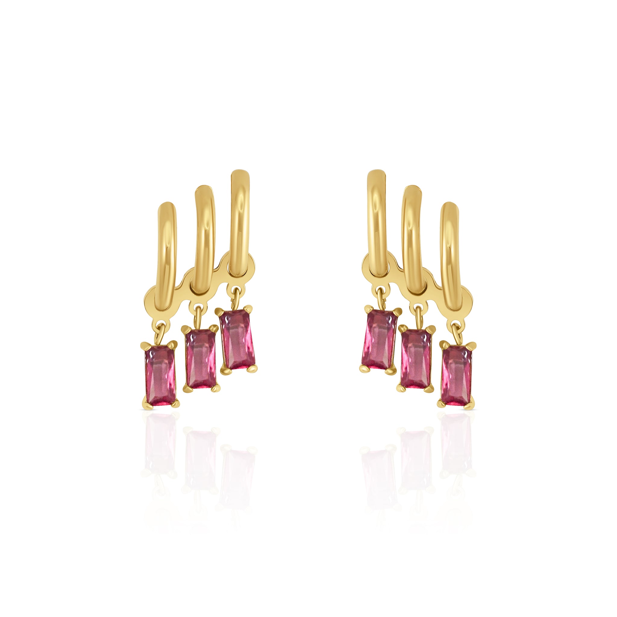 BOUCLES D’OREILLES CRISTA ROSE