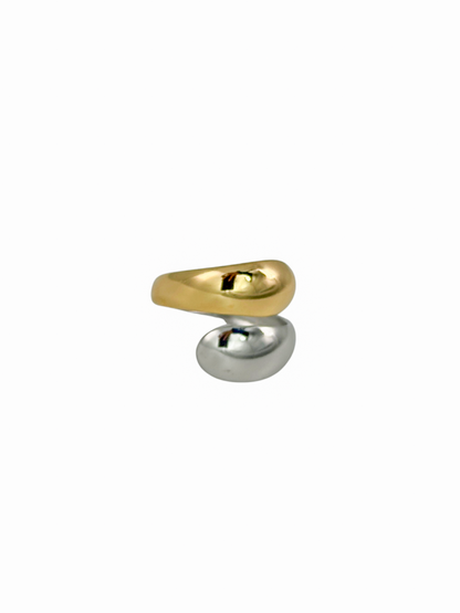 Bague bicolor