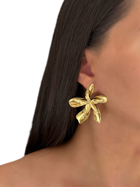 Boucle d’oreille iris