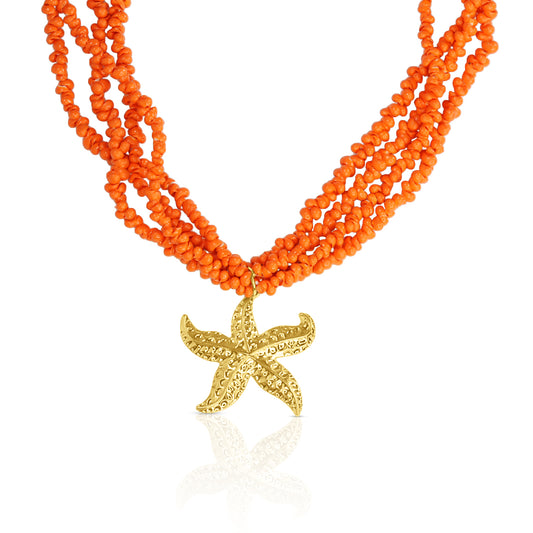COLLIER CORA ORANGE