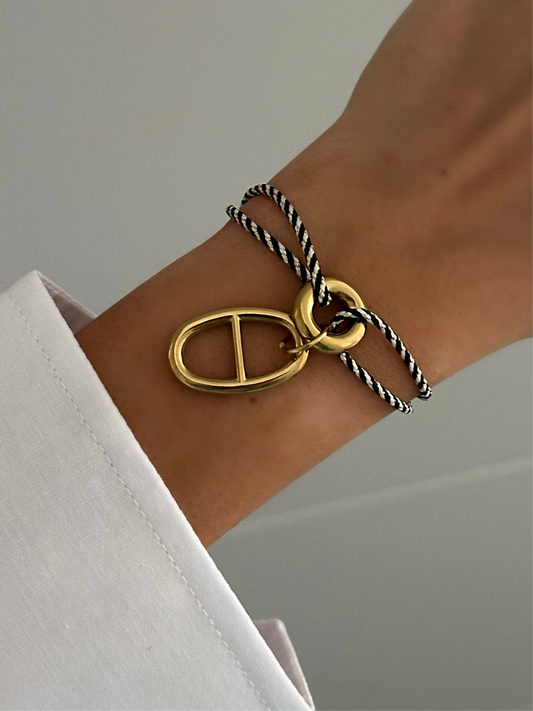 Kylie striped bracelet 