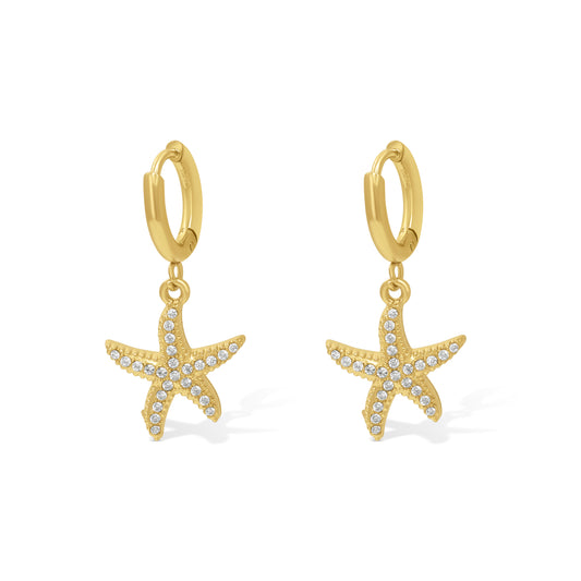 CRÉOLES ÉTOILE STRASS