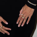 INFINITY-RING MIT PAVÉ-BESATZ