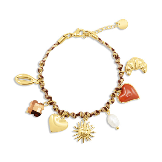 BRACELET BALI MARRON