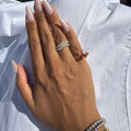 INFINITY-RING MIT PAVÉ-BESATZ