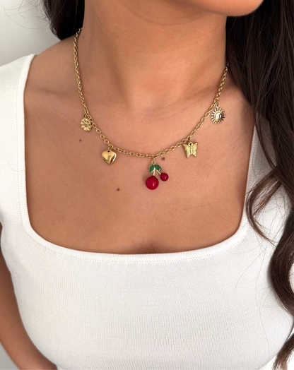 CHERRY NECKLACE 