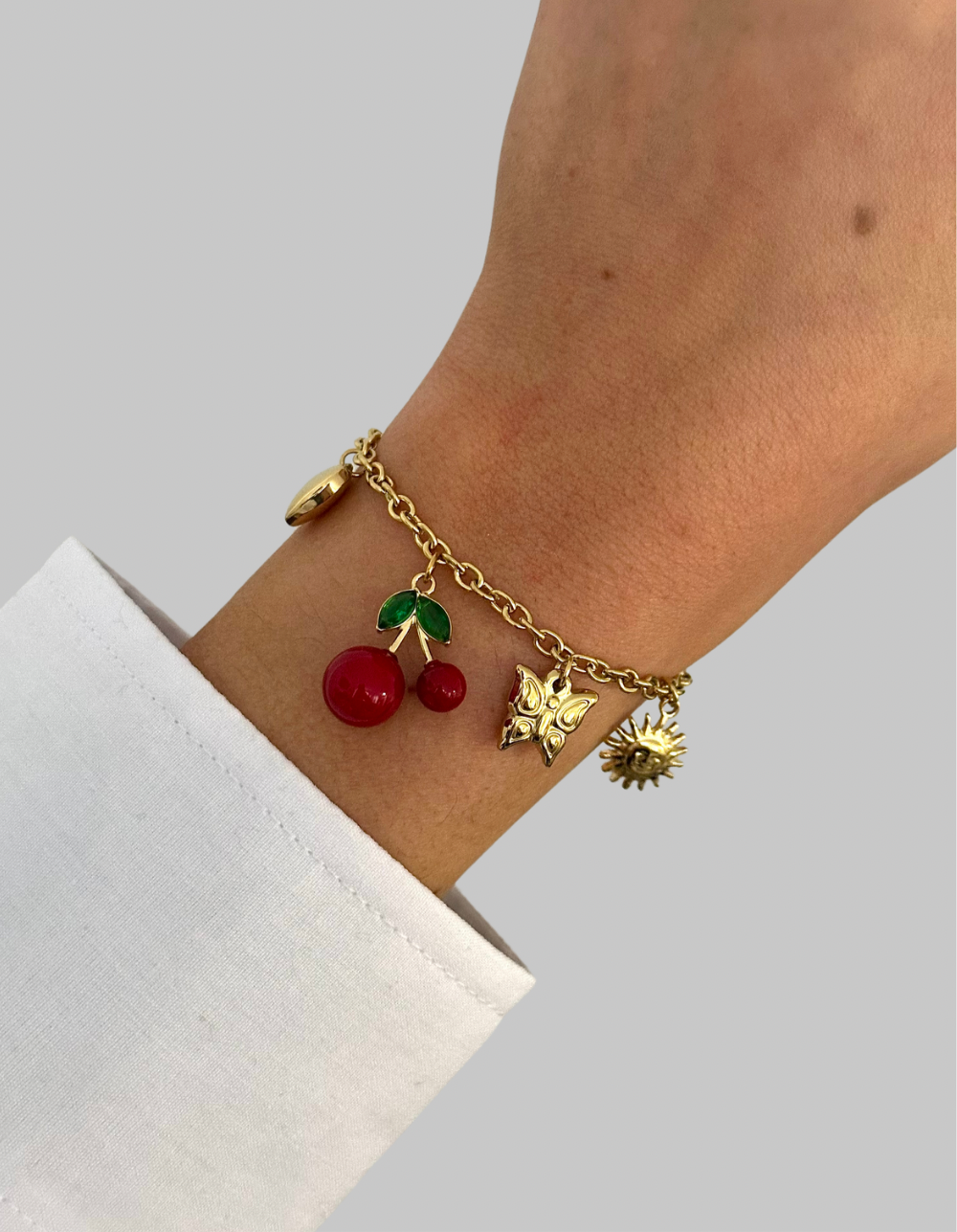 Cherry bracelet 