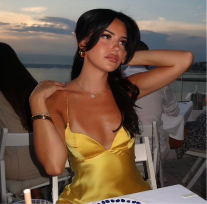 Zoe gold necklace