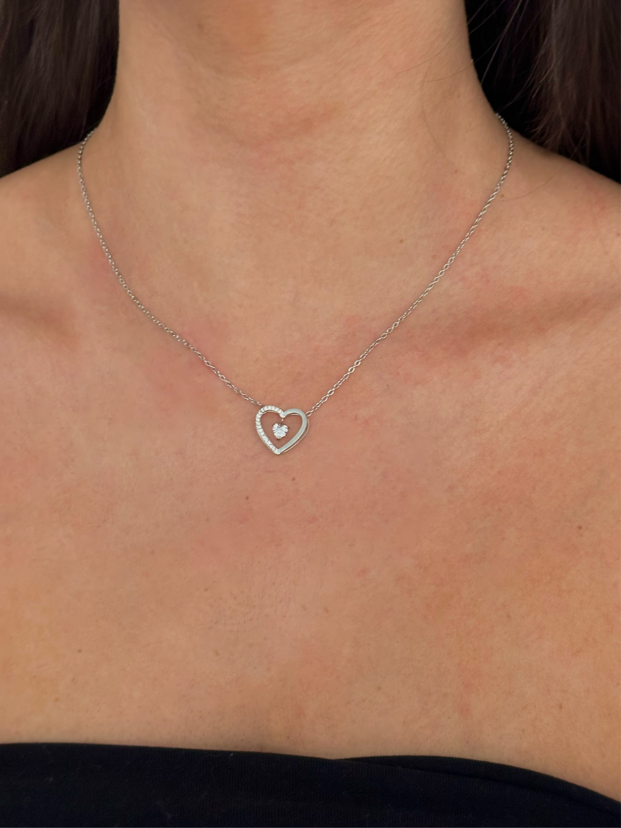 Diamond Heart Necklace