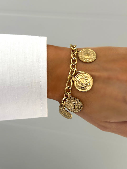 Coin bracelet 