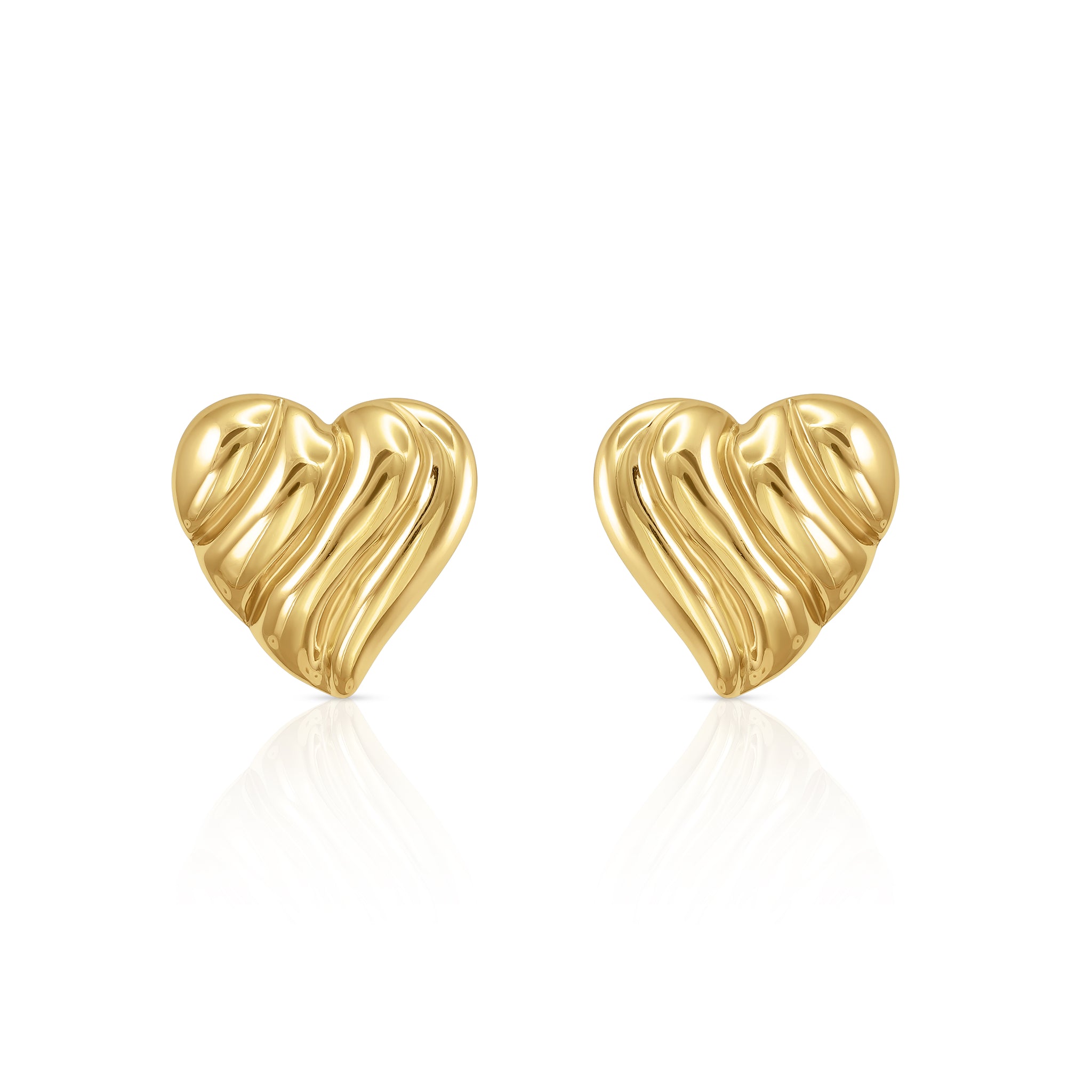 Boucles lovea - cœur - torsades 