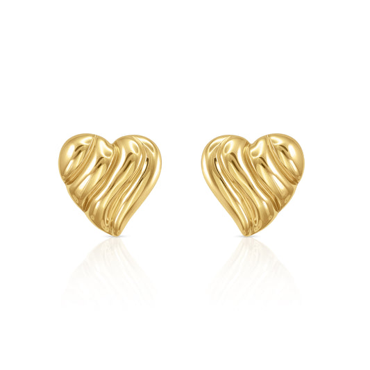 Boucles lovea - cœur - torsades 