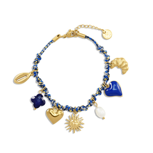 Blue Bali bracelet 