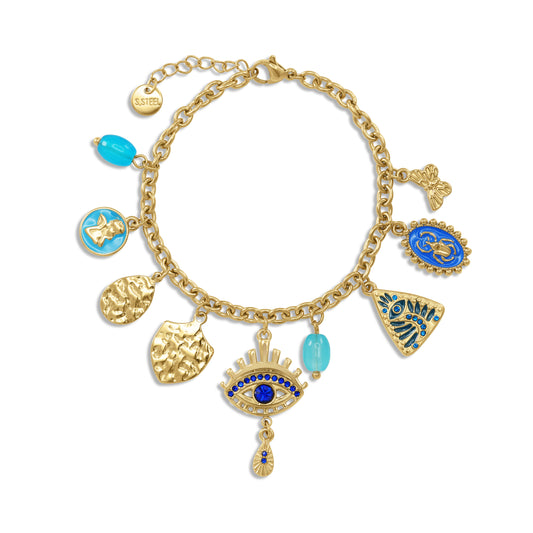 BLUE JADE BRACELET