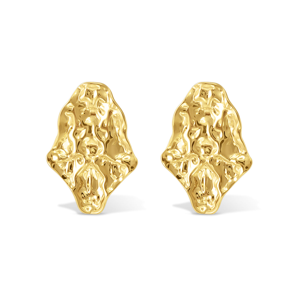 BOUCLES FEUILLE D’OR
