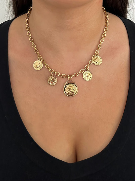 Coin necklace 