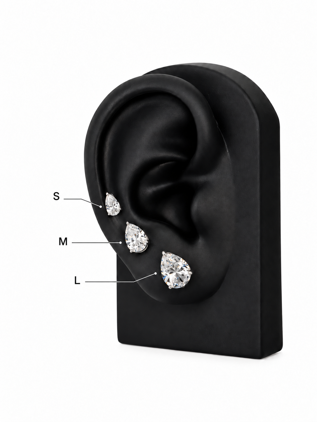 BOUCLES PEAR L