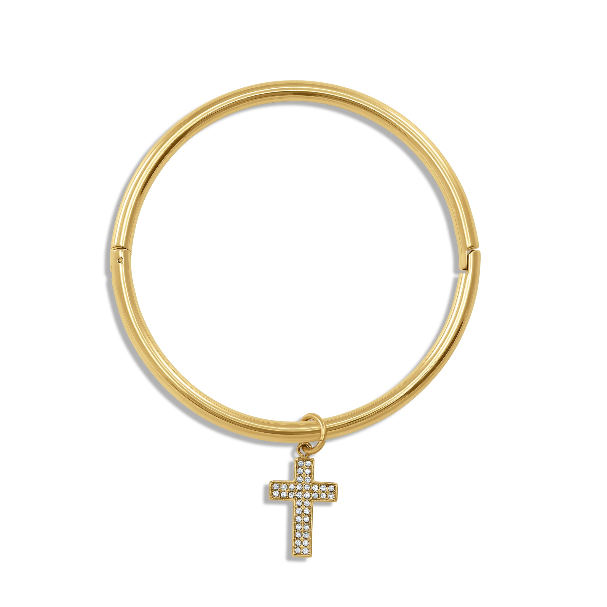 JONC CROIX STRASS